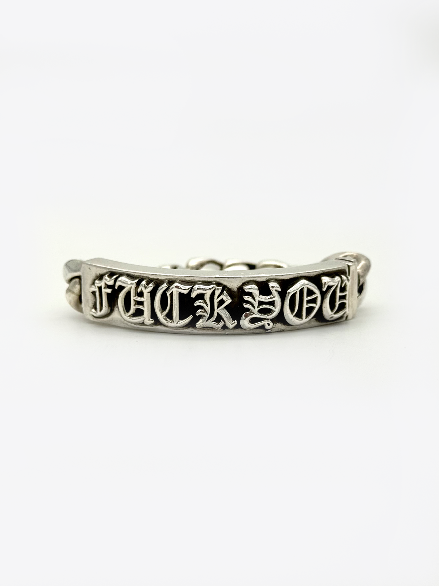Fuck You » ID Bracelet | Savethechrome Shop